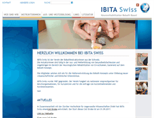 Tablet Screenshot of ibitaswiss.ch